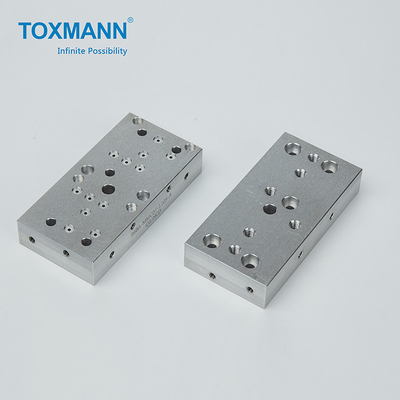 Acid Proof AL6061 ชิ้นส่วนอลูมิเนียม CNC, ความคลาดเคลื่อน 0.02 มม. ส่วนหลักของเครื่อง CNC