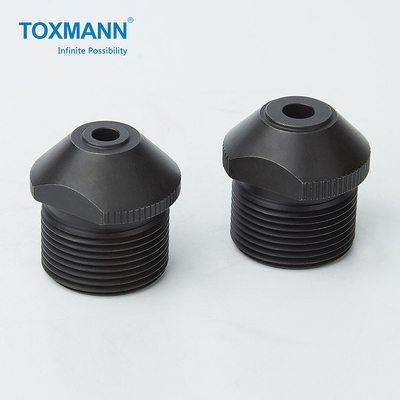 Multiscene SKD61 ชิ้นส่วนที่หมุนอัตโนมัติ Knurled Nuts Black Oxide Finish