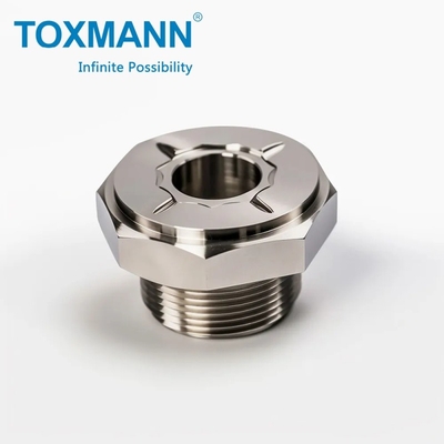 OEM ความละเอียดสูงโลหะ CNC Milling การเจาะการแปรรูปบริการ Custom Lathe CNC Machining สําหรับทองแดงและอลูมิเนียม Pa