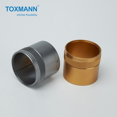 AL6061 กระบอกสูบ CNC เครื่องกลึงชิ้นส่วนเครื่องจักรกล Anodic Oxidation Treatment
