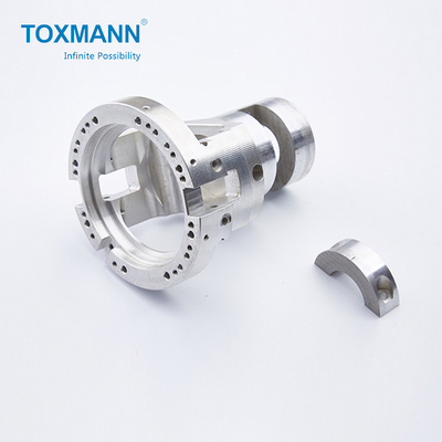 ชิ้นส่วนเครื่องจักร CNC ความแม่นยำโลหะผสมอลูมิเนียมควบคุมจับ Antirust