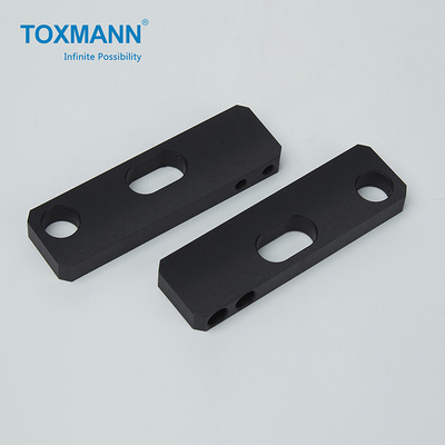 ชิ้นส่วนอลูมิเนียมกลึงต้นแบบอย่างรวดเร็ว AL6061 AL7075 Black Anodizing