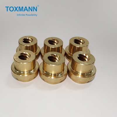 Toxmann Brass หันชิ้นส่วนกลึง CNC สำหรับแม่พิมพ์พลาสติก