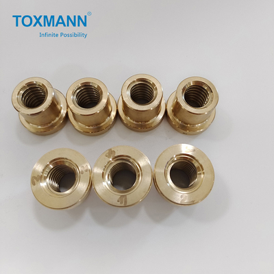 Toxmann Brass หันชิ้นส่วนกลึง CNC สำหรับแม่พิมพ์พลาสติก