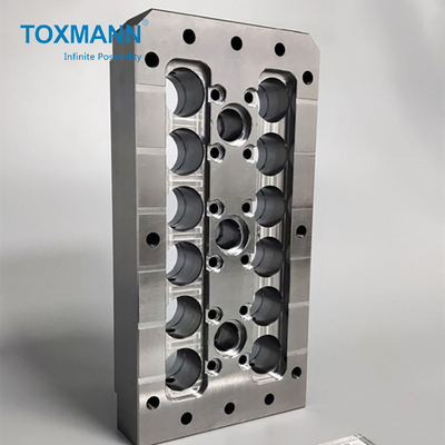 Toxmann ชิ้นส่วนแม่พิมพ์ความแม่นยำในทางปฏิบัติสำหรับแม่พิมพ์พลาสติกเครื่องสำอาง
