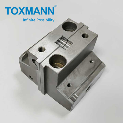 ส่วนของหม้อแม่นยํา / ส่วนประกอบของหม้ออัตโนมัติที่มี EDM Machining Slide Mold Side Base Rails สําหรับระบบ Hot Runner