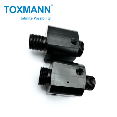 รวดเร็วต้นแบบอะลูมิเนียมชิ้นส่วนแปรรูป AL6061 AL7075 ดํา Anodizing
