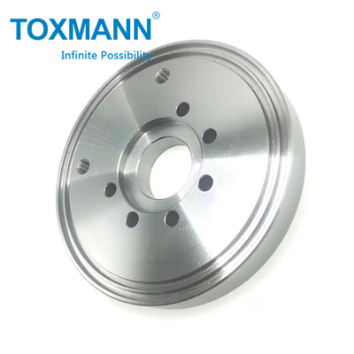 บริการแปรรูปเครื่องหมุน CNC อลูมิเนียม ความละเอียดสูง การเชื่อมต่อ Flange CNC ส่วนการแปรรูป