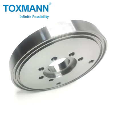 บริการแปรรูปเครื่องหมุน CNC อลูมิเนียม ความละเอียดสูง การเชื่อมต่อ Flange CNC ส่วนการแปรรูป