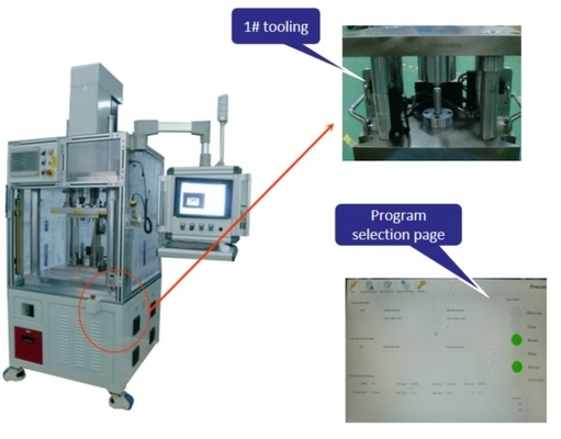 10 ตัน 200 มิลลิเมตร การตีสี่คอลัมน์ Servo Press Machine การติดตามคุณภาพของ Servo Machine