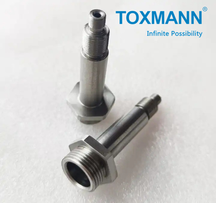 ความอดทนที่เข้มงวด SS304 SS316L CNC เครื่องแปรรูปเหล็กไร้ขัด CNC Milling Turning Auto Machinery Parts
