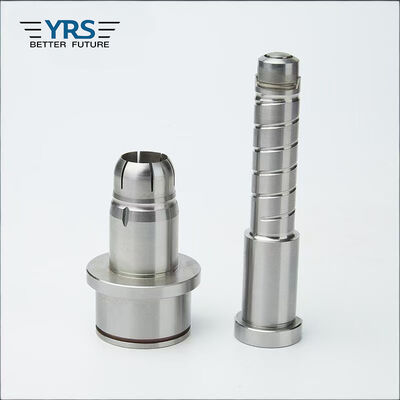 ชิ้นส่วนฉีดพลาสติกป้องกันการกัดกร่อนกันสนิม HRC48-50 ความแข็ง